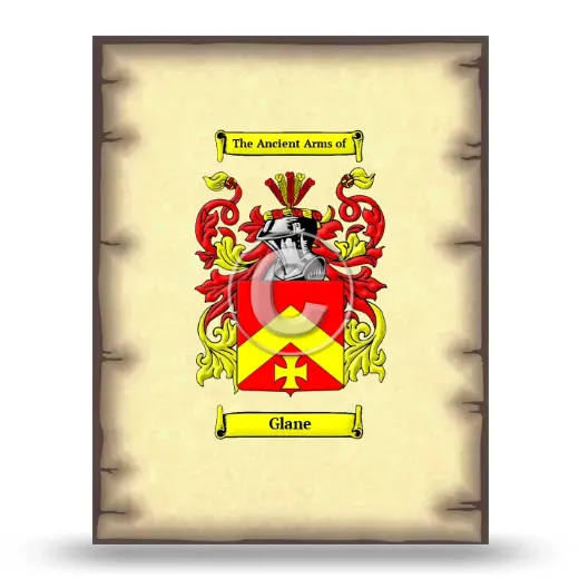 Glane Coat of Arms Print
