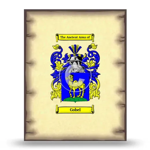 Gobel Coat of Arms Print