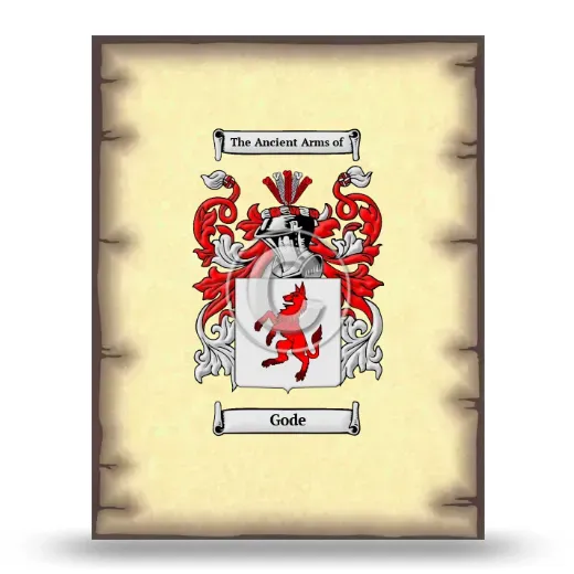 Gode Coat of Arms Print