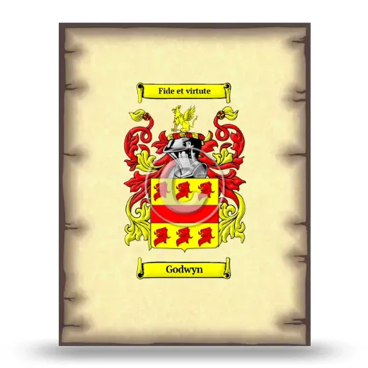 Godwyn Coat of Arms Print