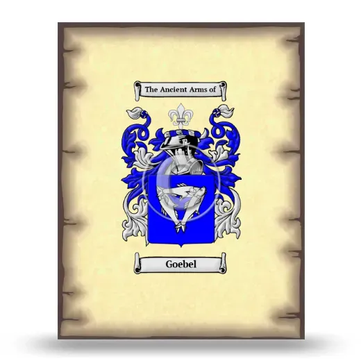 Goebel Coat of Arms Print