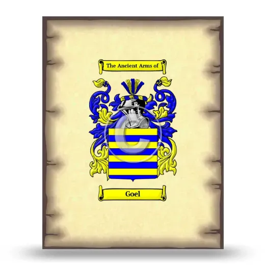 Goel Coat of Arms Print