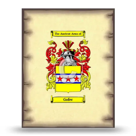 Gofer Coat of Arms Print