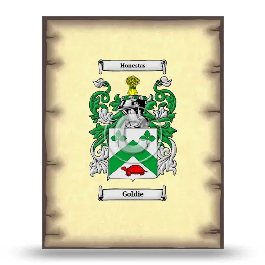 Goldie Coat of Arms Print