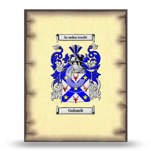 Golomb Coat of Arms Print