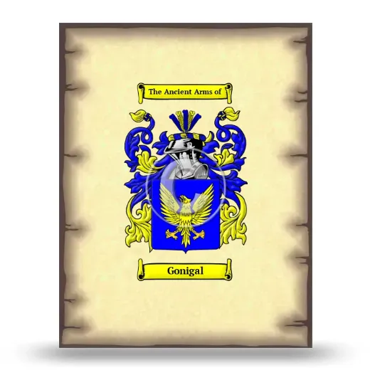 Gonigal Coat of Arms Print