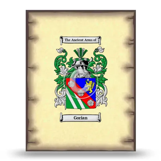 Gorian Coat of Arms Print