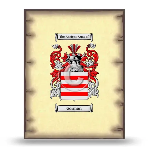 Gorman Coat of Arms Print