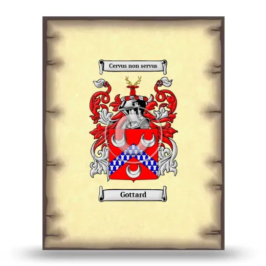 Gottard Coat of Arms Print