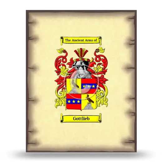 Gottlieb Coat of Arms Print