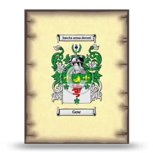 Gow Coat of Arms Print