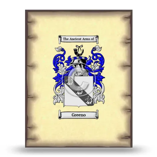 Greeno Coat of Arms Print