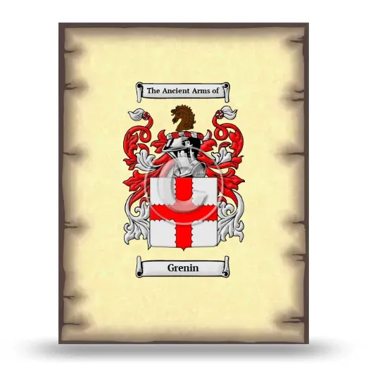 Grenin Coat of Arms Print