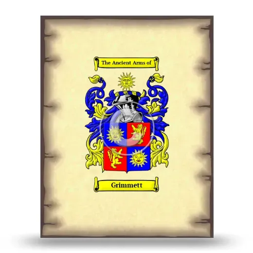 Grimmett Coat of Arms Print