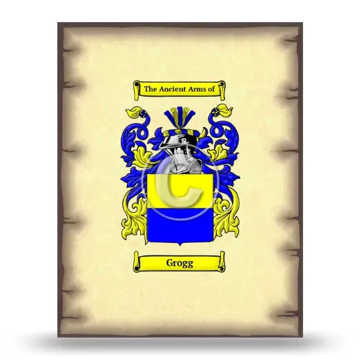 Grogg Coat of Arms Print