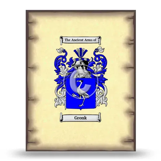 Gronk Coat of Arms Print