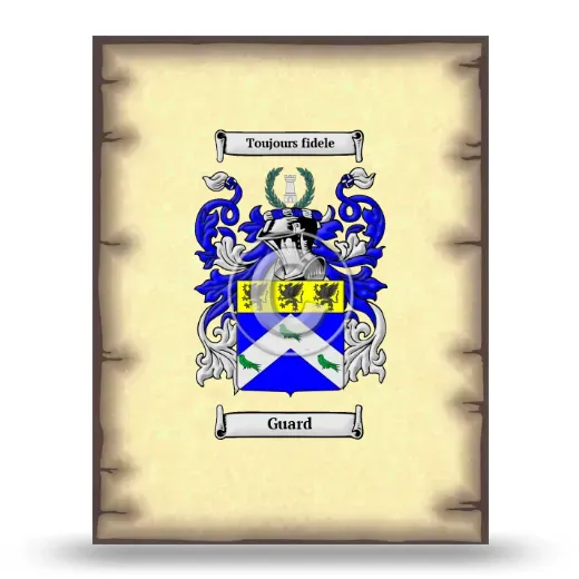 Guard Coat of Arms Print