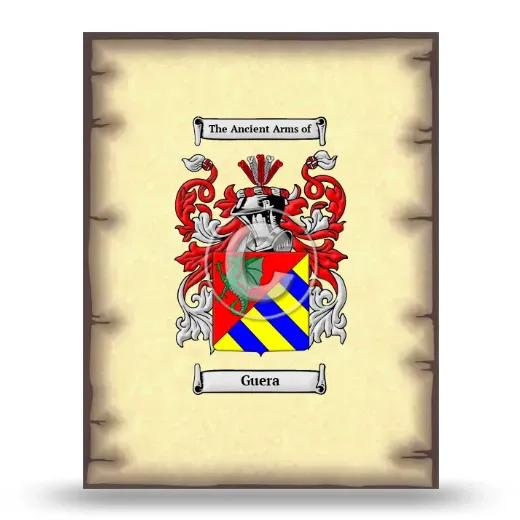 Guera Coat of Arms Print