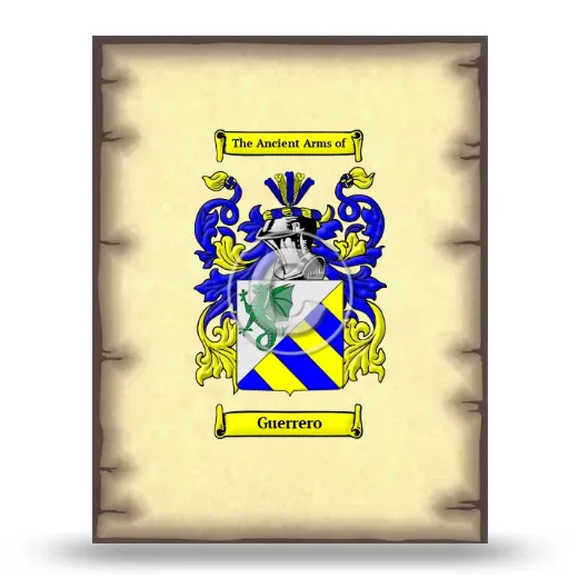 Guerrero Coat of Arms Print