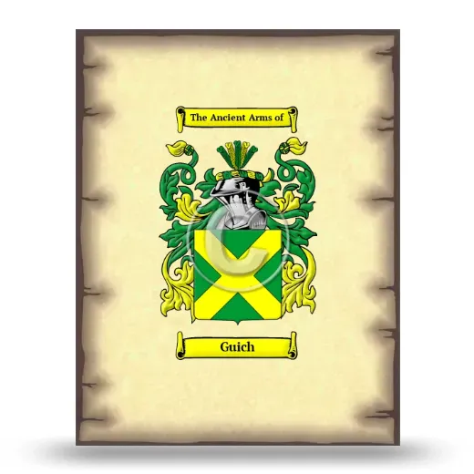 Guich Coat of Arms Print