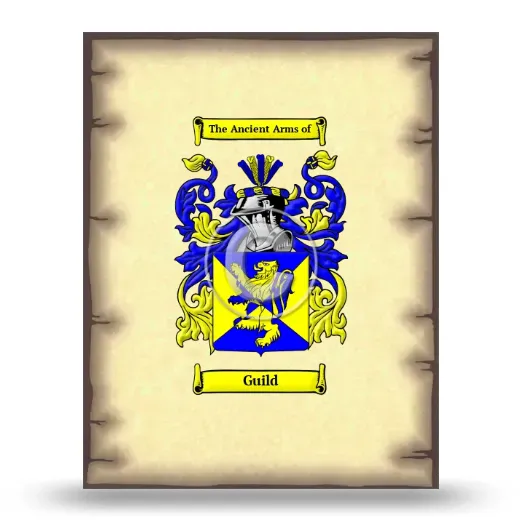 Guild Coat of Arms Print