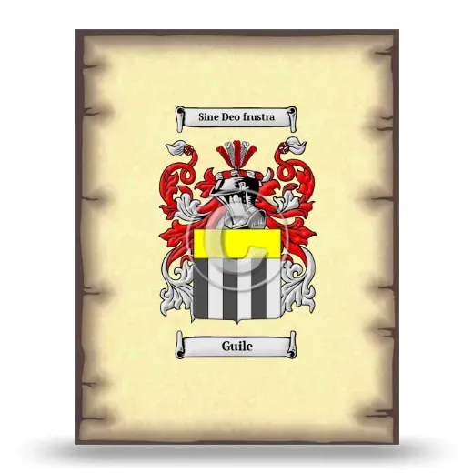 Guile Coat of Arms Print