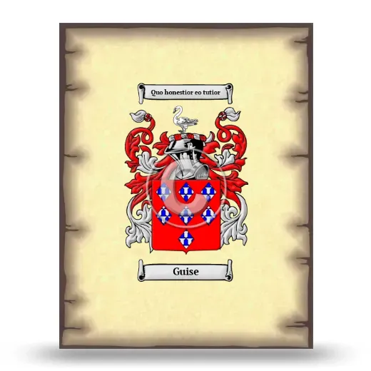 Guise Coat of Arms Print