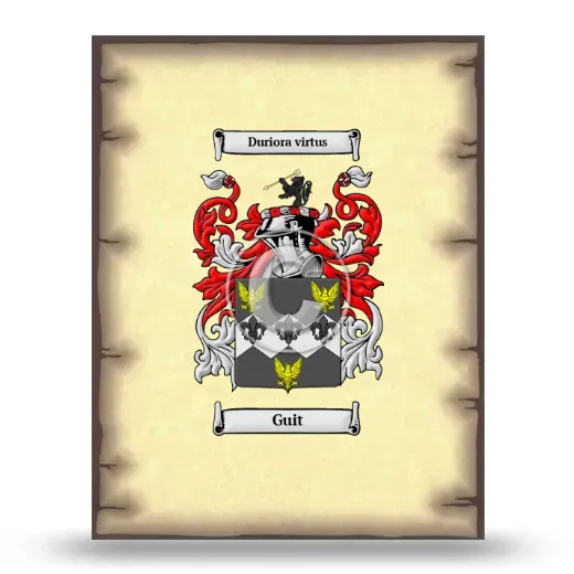 Guit Coat of Arms Print