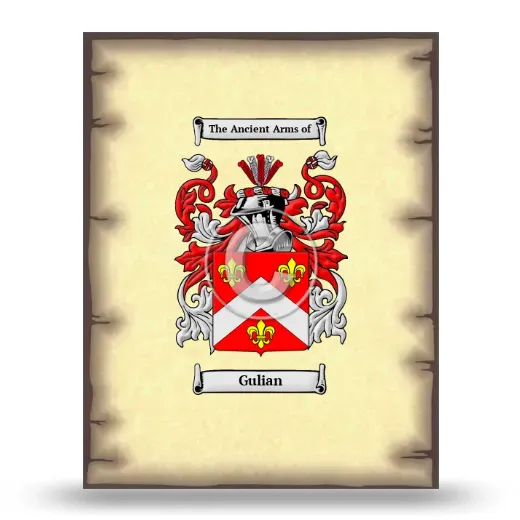 Gulian Coat of Arms Print