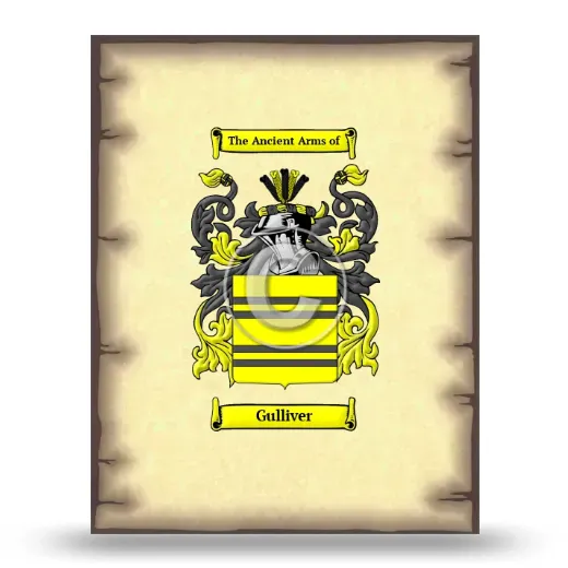 Gulliver Coat of Arms Print