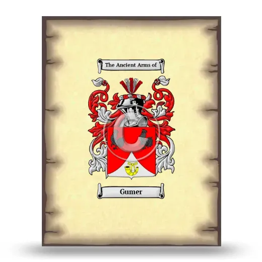 Gumer Coat of Arms Print