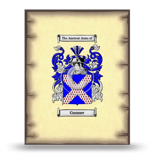 Gunner Coat of Arms Print
