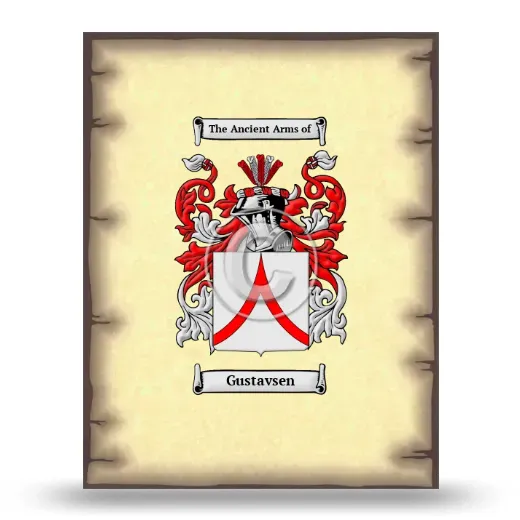 Gustavsen Coat of Arms Print