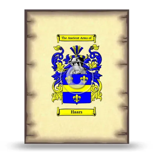 Haars Coat of Arms Print