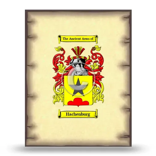 Hachenburg Coat of Arms Print