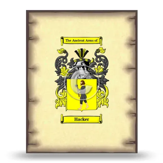 Hacker Coat of Arms Print