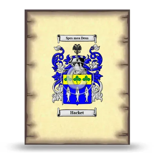 Hacket Coat of Arms Print