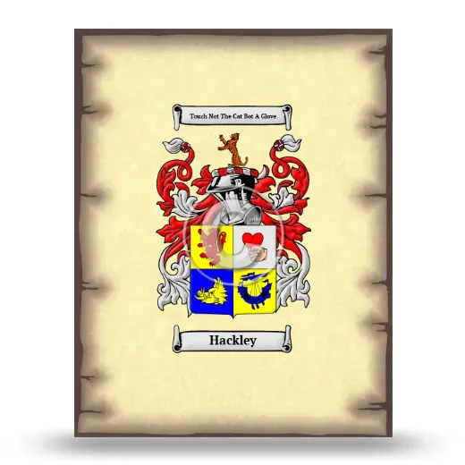 Hackley Coat of Arms Print