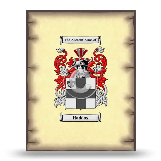 Haddox Coat of Arms Print