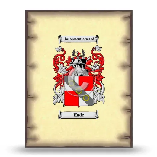 Hade Coat of Arms Print
