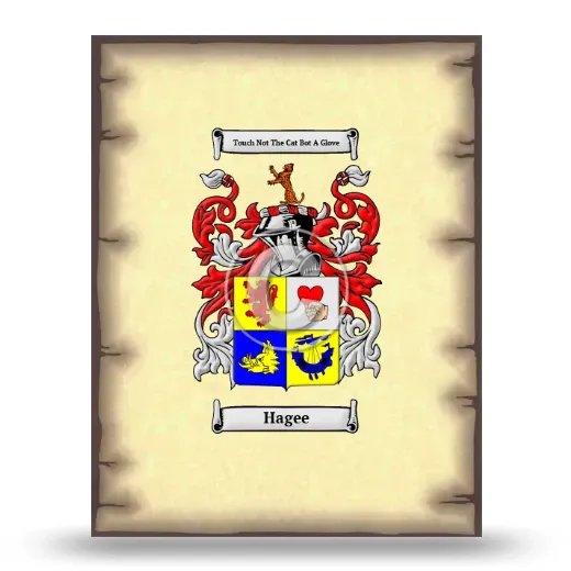 Hagee Coat of Arms Print