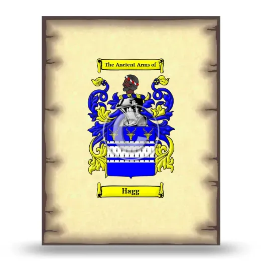 Hagg Coat of Arms Print