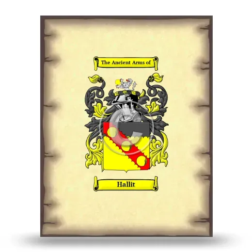 Hallit Coat of Arms Print