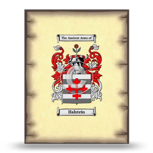 Halstein Coat of Arms Print