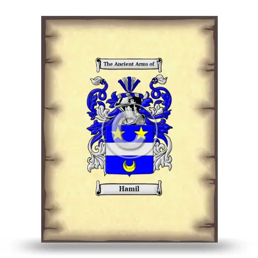 Hamil Coat of Arms Print
