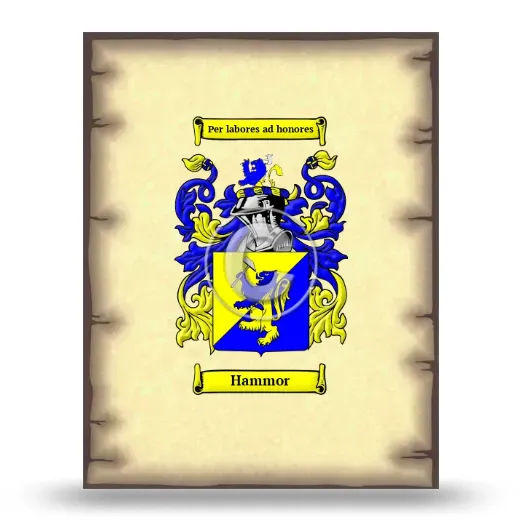 Hammor Coat of Arms Print