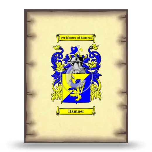 Hamner Coat of Arms Print