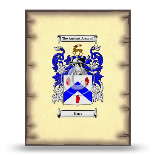 Han Coat of Arms Print