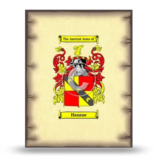 Hanane Coat of Arms Print
