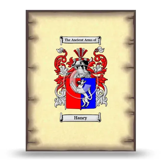 Hancy Coat of Arms Print